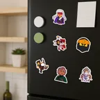 Cartoon Ninja Sticker Set thumbnail 7