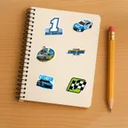 Ross Chastain Sticker Set thumbnail 5