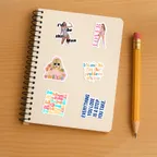 Singer Song Lyrics Sticker Set thumbnail 5