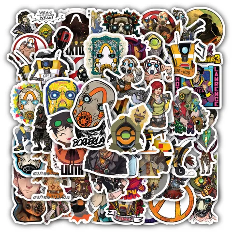 Borderlands Sticker Set
