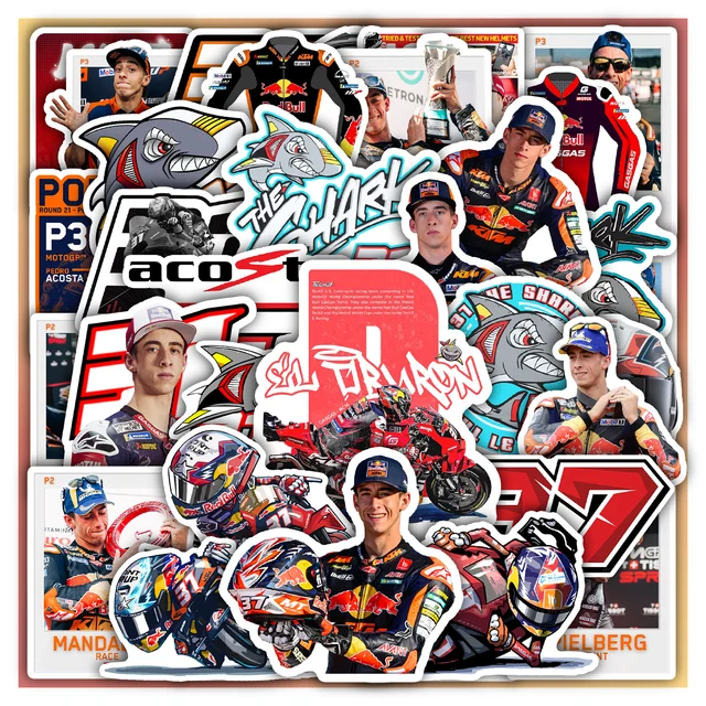 Pedro Acosta Sticker Set