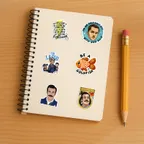 Miniatura 4 de Be Curious not Judgmental Sticker Set