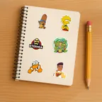 80s Classic Cartoon Sticker thumbnail 6