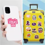 Glitzy Lasvegas Travel Sticker Set thumbnail 8