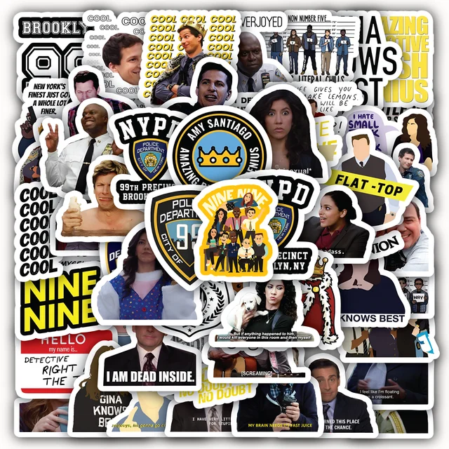 Brooklyn Nine Sticker Set