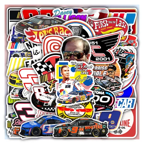 Nascar Sticker Set