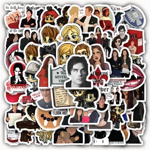 Vampire Diaries Sticker Set