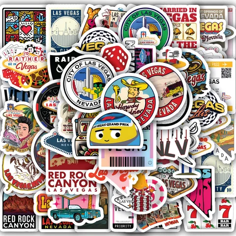 Lasvegas Sticker Set