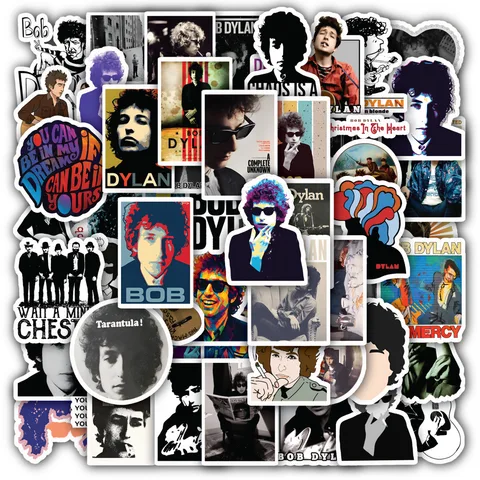 Bob Dylan Sticker Set