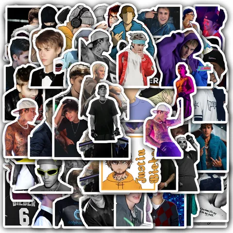 Justin Bieber Sticker Set