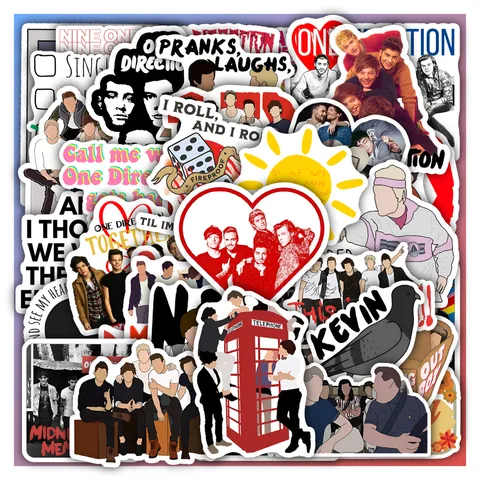 One Direction Sticker Set