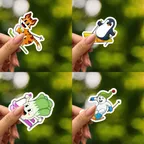 Skiing Sticker Set thumbnail 2