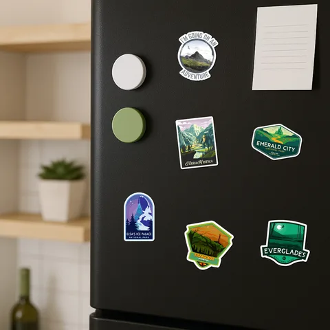 Fantasy National Park Sticker Set