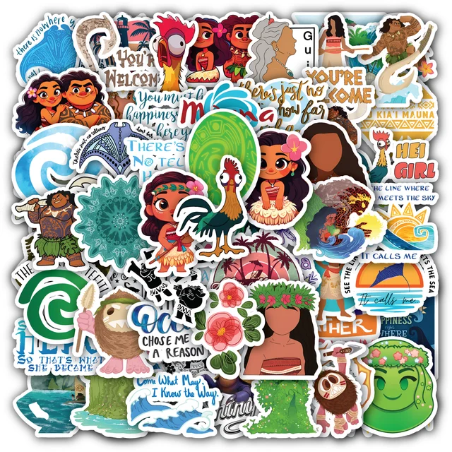 Moana Sticker Set