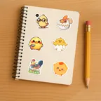 Springtime Chickens Sticker Set thumbnail 5