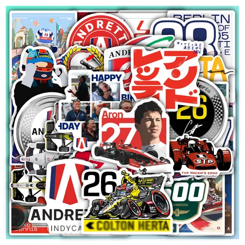 Andretti Global Sticker Set
