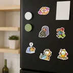 Lazy Orange Cat Sticker Set thumbnail 6