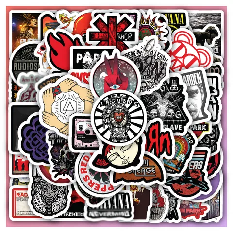 Grunge & Rock Sticker Set