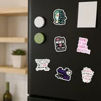 Funny Nurse Sticker Set thumbnail 7