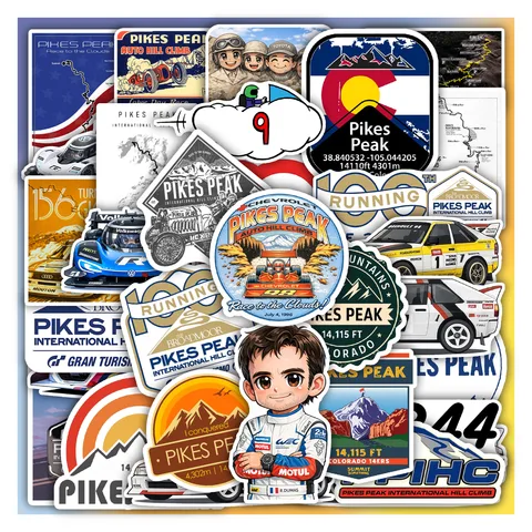 Pikes Peak International Hill Climb Stickers