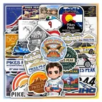 Pikes Peak International Hill Climb Stickers thumbnail 1