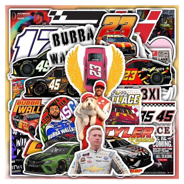 23xi Racing Sticker Set