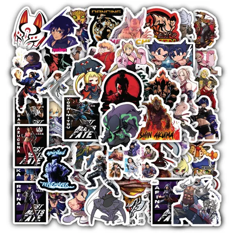 Tekken Sticker Set