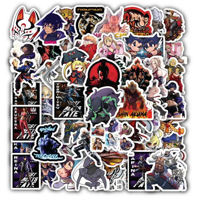 Tekken Sticker Set