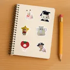 Calico Critter Sylvanian Families Sticker Set thumbnail 5