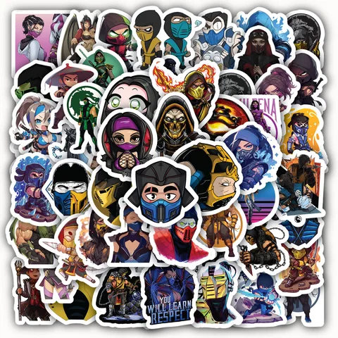 Mortal Kombat Sticker Set