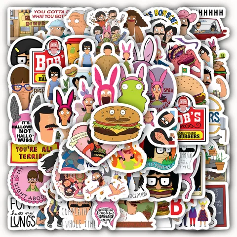 Bob S Burgers Sticker Set