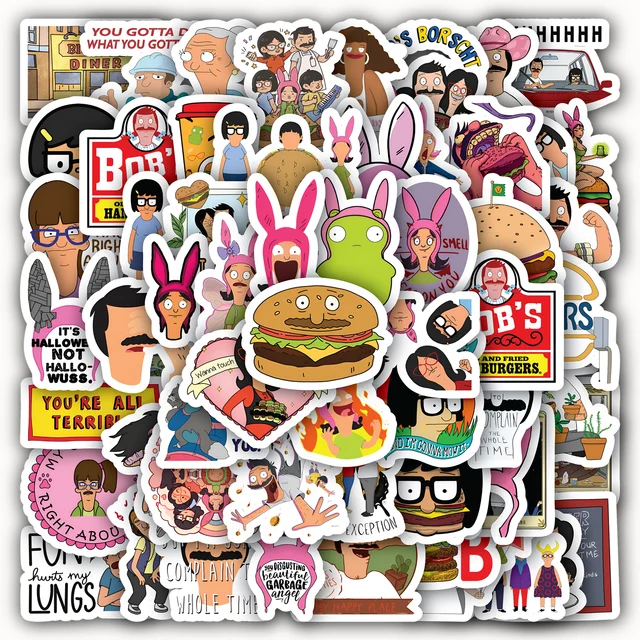Bob S Burgers Sticker Set