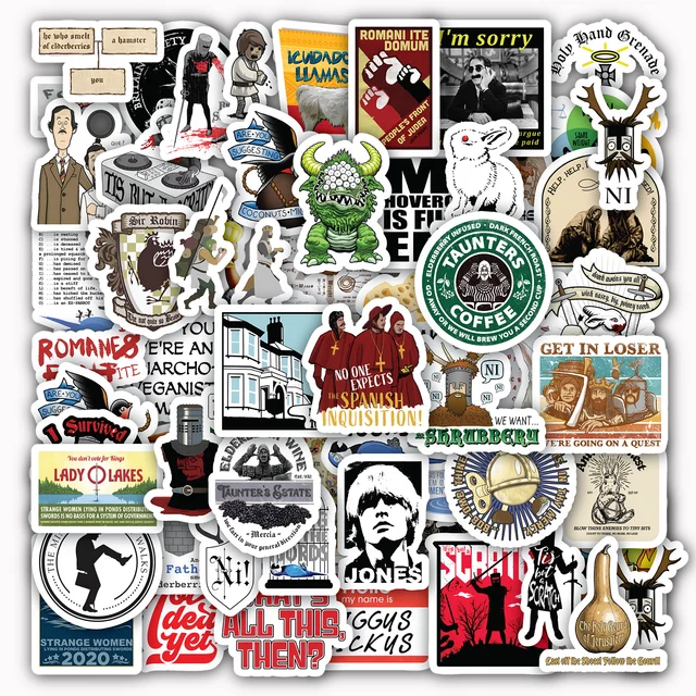 Monty Python Sticker Set