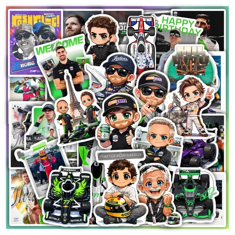 Juncos Hollinger Racing Sticker Set