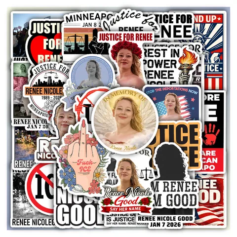 Ice Protest Sticker Set