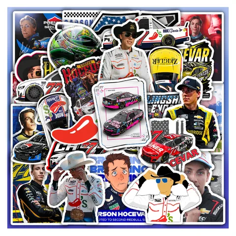 Carson Hocevar Sticker Set