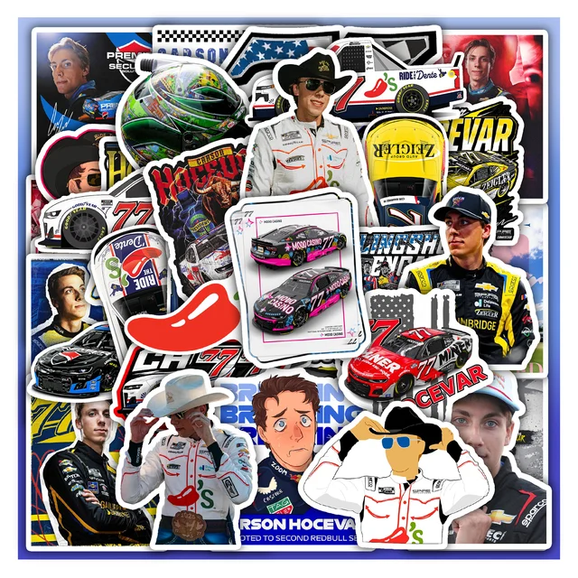 Carson Hocevar Sticker Set