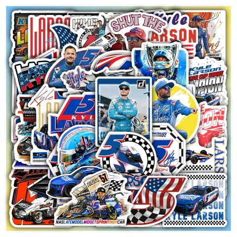 Kyle Larson Sticker Set