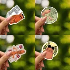 Marcus the Worm Sticker Set thumbnail 2
