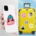 Female Pop Singer Sticker Set thumbnail 5