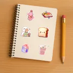 Cute Snack, Food, and Drink Stickers thumbnail 5
