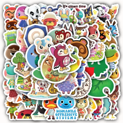 Animal Crossing Sticker Set