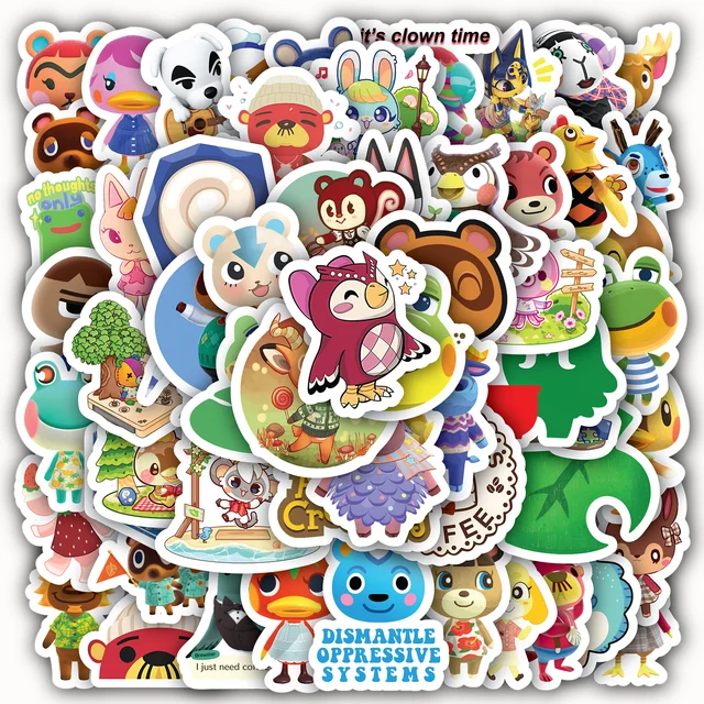 Animal Crossing Sticker Set