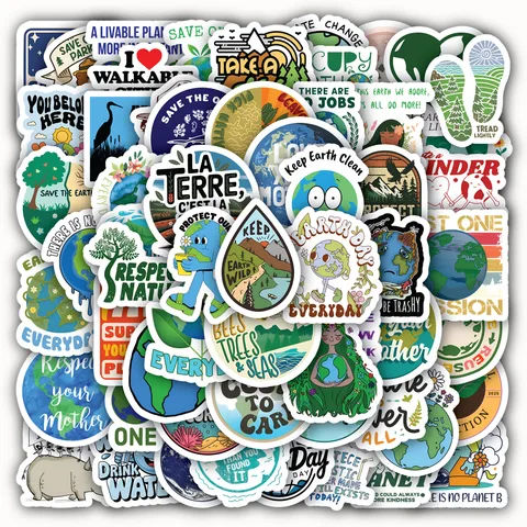 Environmental Protection Sticker Set