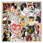 Miniatura 1 de Medieval Cat Sticker Set