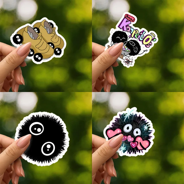 Soot Sprites Sticker Set