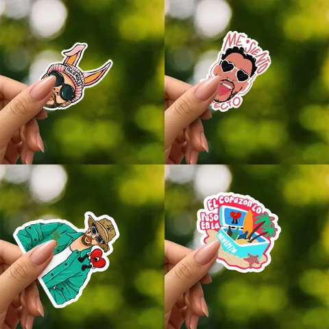 Bad Bunny Sticker Set