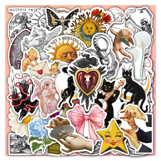 Morning Star Illustrated Sticker Set