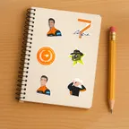 Arrow Mclaren Sticker Set thumbnail 5