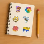 Drew House Sticker Set thumbnail 5